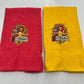 Harry Potter Hand Towel Set Embroidered Gryffindor Hufflepuff Ravenclaw Slytherin Hogwarts Wizard Witch Decor