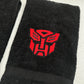 Transformers Towels Embroidered Autobots Hand Towel Set Bathroom Decor Robots