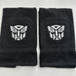 Transformers Towels Embroidered Autobots Hand Towel Set Bathroom Decor Robots