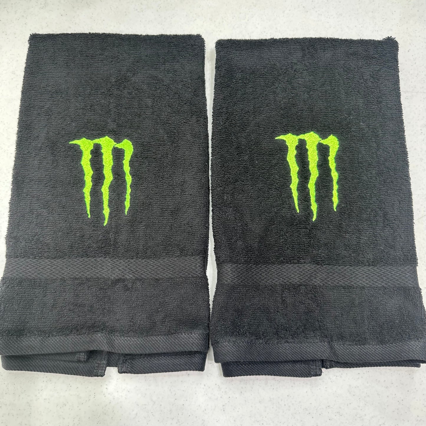 Monster Towels Embroidered Hand Towel Set Bathroom Home Decor