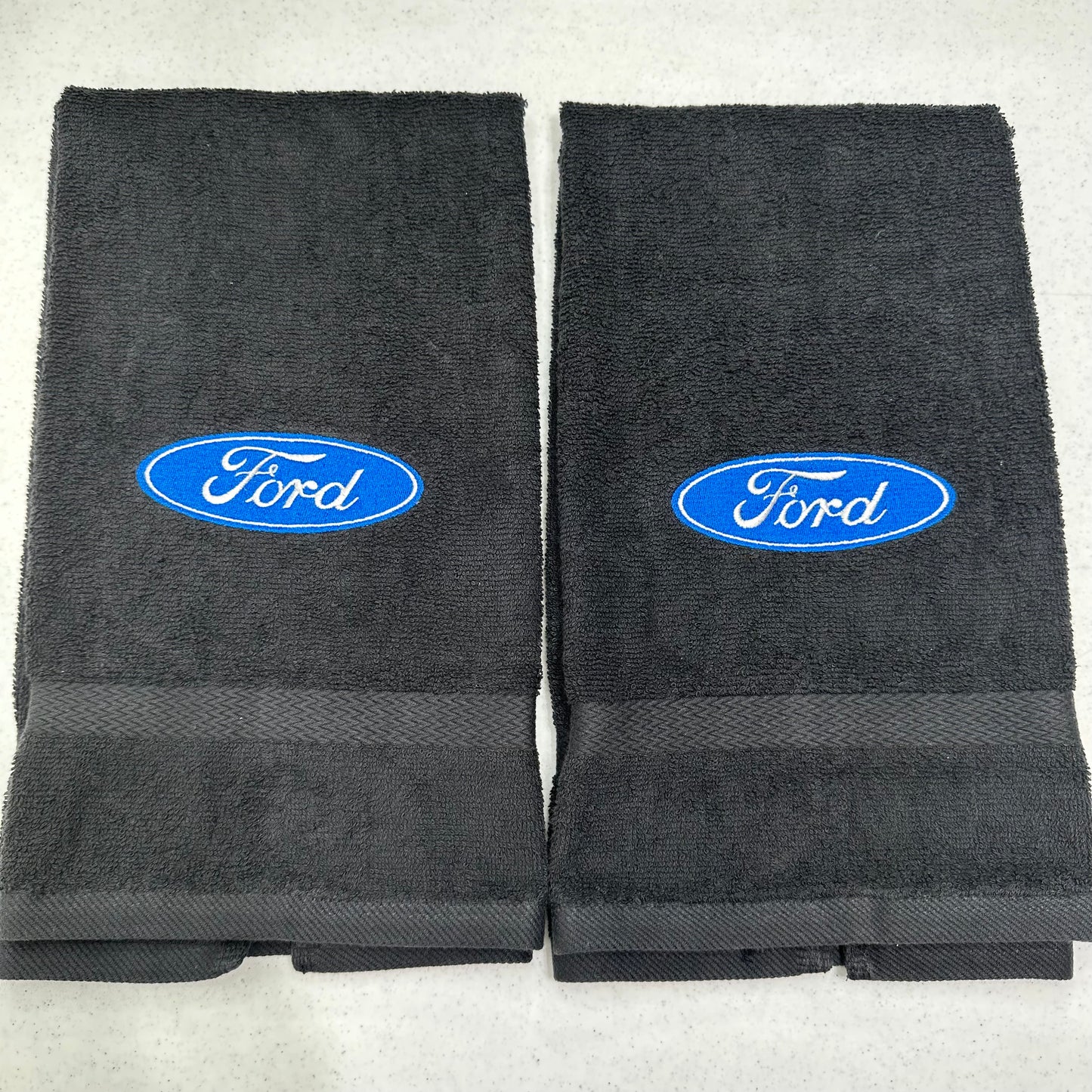 Ford Towels Embroidered Hand Towel Set Car Truck Bathroom Home Decor