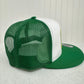 YP Classics John Deere Trucker Hat Embroidered Patch Green White Unisex