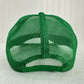 John Deere Rope Trucker Hat Embroidered Patch Green White Snapback Unisex Farm Tractor