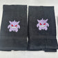 Pokemon Towels Embroidered Hand Towel Set Bathroom Decor