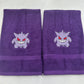 Pokemon Towels Embroidered Hand Towel Set Bathroom Decor