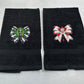 Halloween Hand Towel Set Embroidered Horror Movie Freddy Jason Scream Ghostface Pennywise Chucky Beetlejuice