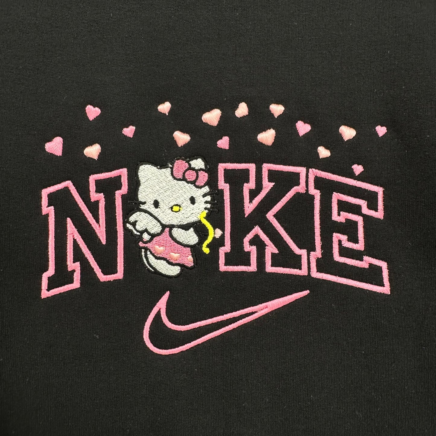 Nike Hello Kitty Hearts Embroidered TODDLER Crewneck Sweatshirt