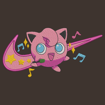 Nike Pokemon Jigglypuff Embroidered ADULT Hoodie / Crewneck Sweatshirt Unisex Swoosh Video Gamer Gift