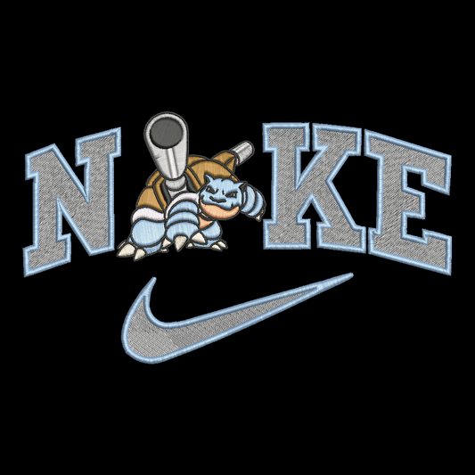 Nike Pokemon Blastoise Embroidered Adult Unisex Crewneck Sweatshirt