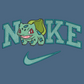 Nike Pokemon Bulbasaur Embroidered Adult Unisex Crewneck Sweatshirt