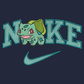 Nike Pokemon Bulbasaur Embroidered Adult Unisex Crewneck Sweatshirt