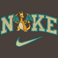 Nike Pokemon Charizard Embroidered Adult Unisex Crewneck Sweatshirt