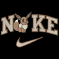 Nike Pokemon Eevee Embroidered Adult Unisex Crewneck Sweatshirt
