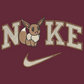 Nike Pokemon Eevee Embroidered YOUTH Sweatshirt Kids Boy Girl Unisex Crewneck