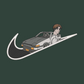 Nike Initial D Takumi Embroidered Adult Unisex Crewneck Sweatshirt AE86 Racing Anime