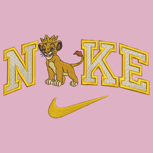 Nike Simba Embroidered TODDLER Crewneck Sweatshirt Animal Lion