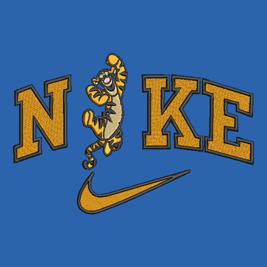 Nike Tigger Embroidered YOUTH Unisex Kids Boy Girl Crewneck Sweatshirt Winnie The Pooh