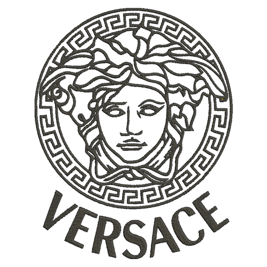 Versace Logo Embroidered ADULT Hoodie / Crewneck Sweatshirt Unisex