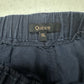 Quince Pants Womens XL Linen Crop Navy Blue Pull On Coastal Beach Lagenlook