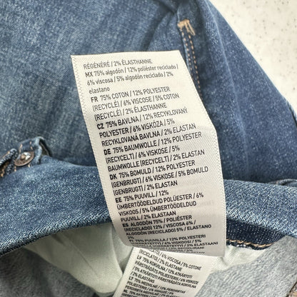 American Eagle Jeans 12 Curvy Lowrise Kick Bootcut Next Level Blue Denim NEW