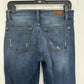 Judy Blue Jeans Womens 9 29 Relaxed Fit Blue Stretch Denim Dark Wash Distressed