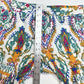 Christian Siriano Pants Womens Medium Straight Leg Pull On Tribal Aztec Beach
