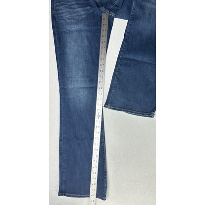 American Eagle Jeans 10 Curvy Lowrise Kick Bootcut Next Level Blue Denim NEW