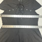 Killstar Dress Womens XL Black Lace Up Front Eyelets Gothic Witch Punk Rave EUC