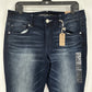 American Eagle Jeans Womens 14 Kick Boot Blue Denim Rodeo Cowboy Western NEW