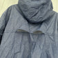 Johnnie O Jacket Mens Medium Dakota Packable Rain Windbreaker Coat Blue *Marks