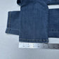 Judy Blue Jeans Womens 13 31 Relaxed Fit Blue Stretch Denim Dark Wash Distressed