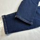 Good American Jeans 0 25 Good Petite Skinny Blue Stretch Denim Womens Dark Wash