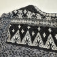 Lucky Brand Top Womens 1X Black White Embroidered Boho Lightweight Shirt Hi Low