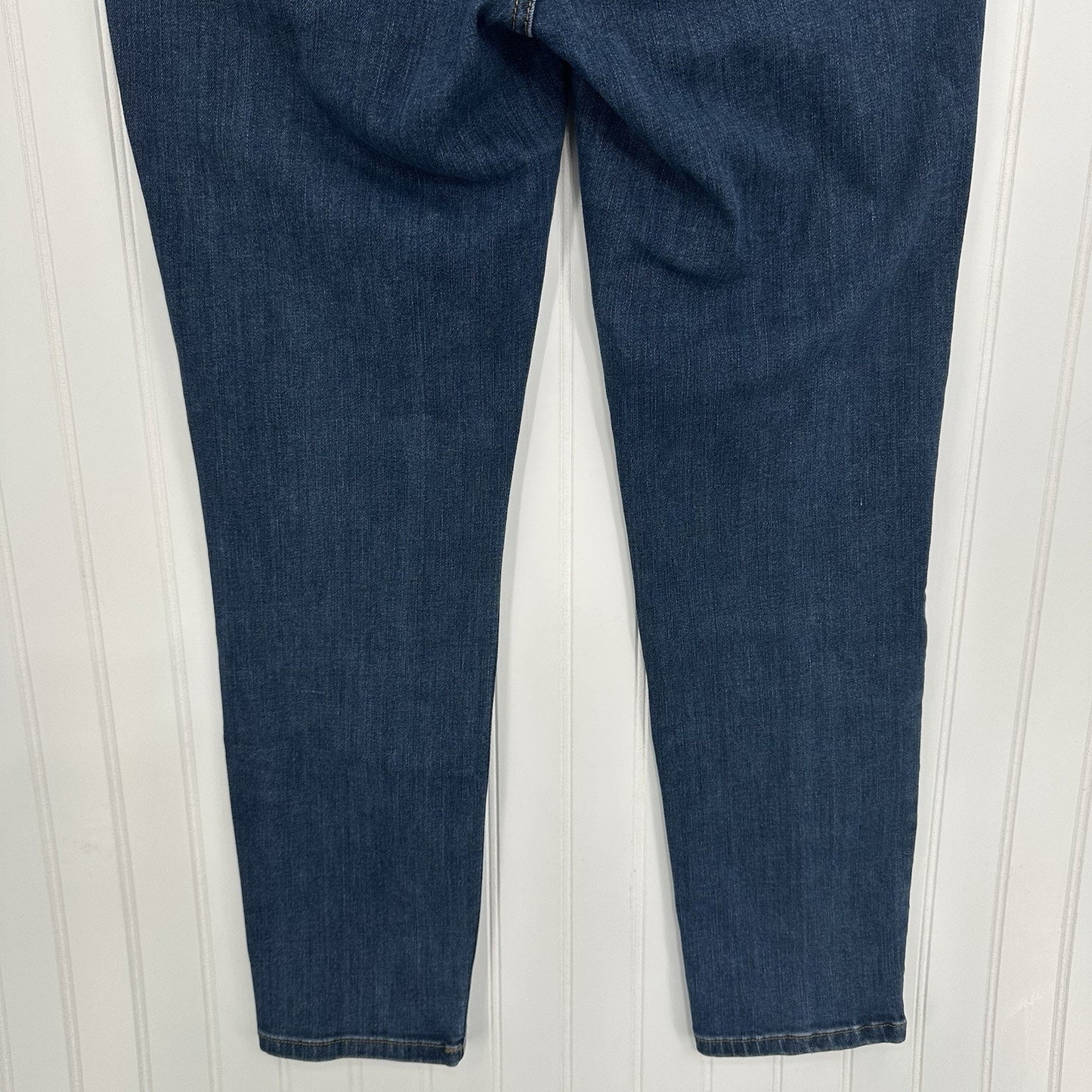 Judy Blue Jeans Womens 13 31 Relaxed Fit Blue Stretch Denim Dark Wash Distressed