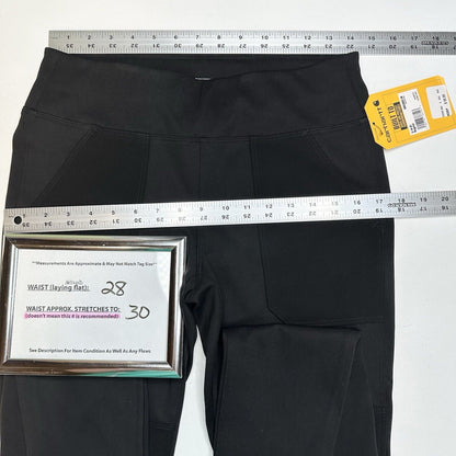 Carhartt Legging Women Small 4 6 Force Midweight Utility Black Work Wicking NEW