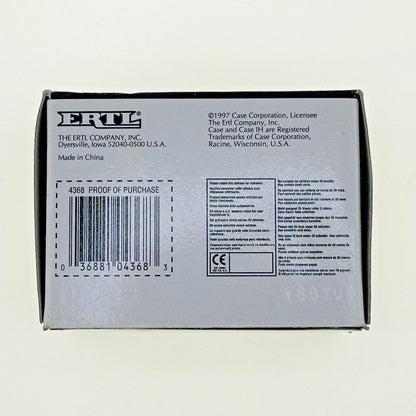 Case 1470 Black Knight 4WD Tractor With Duals By Ertl 1/64 Collector Edition