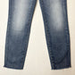 Judy Blue Jeans 3 26 Relaxed Shelley High Rise Slim Straight Blue Denim Distress