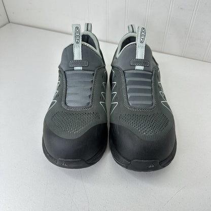 Keen Vista Energy Shift Carbon Toe Work Shoe Grey/Blue Women's Size 7W