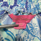 Lilly Pulitzer Shorts Womens M Dahlia Koala Scallop Hem Blue Coastal Barbie