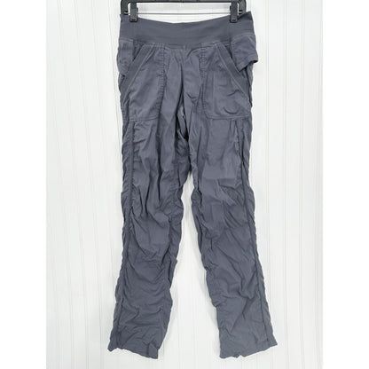 Lululemon Dance Studio Pants Womens Gray Athleisure Cinch Hems *Flaws/No Size