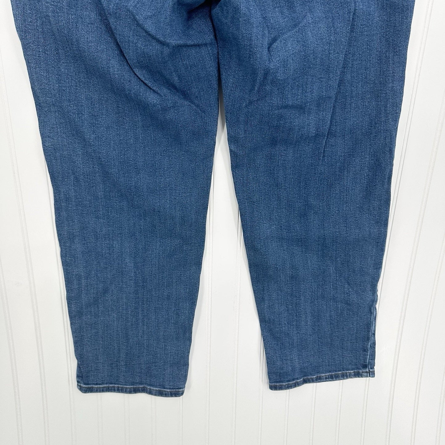 J Jill Jeans Womens 18 Relaxed Boyfriend Blue Stretch Denim Comfort Medium Wash
