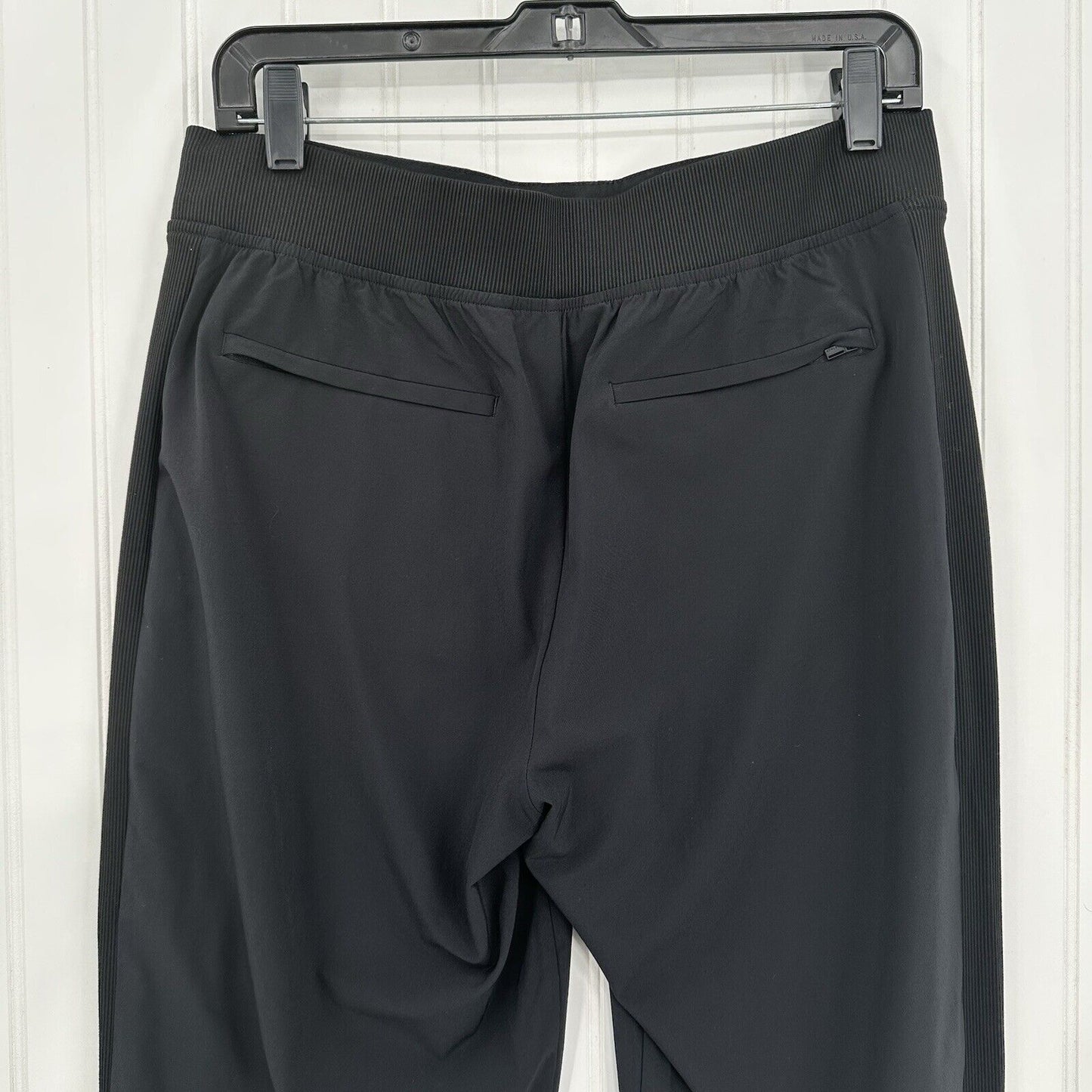 Athleta Pants Womens 10 Brooklyn Ankle Black Lightweight Travel Minimalist EUC