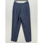 Vintage Silk Pants Womens 10 Navy Blue Design By Pat Argenti Contemporary