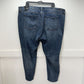 Kut From The Kloth Jeans Womens 24W Reese Ankle Straight Denim Blue Fray NEW