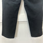 Chicos Jeans 3 Short Womens 16 Straight Crop Black Stretch Denim Comfort
