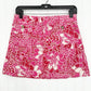 Lilly Pulitzer Skirt Womens 0 Corduroy Pink Floral Coastal Golf Barbie Beach