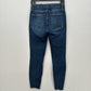 Good American Jeans Womens 8 29 Good Waist Crop Skinny Ankle Blue Denim Fray