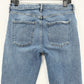 AGOLDE Jeans Women 28 Toni Midrise Skinny Blue Stretch Denim Distress Light Wash