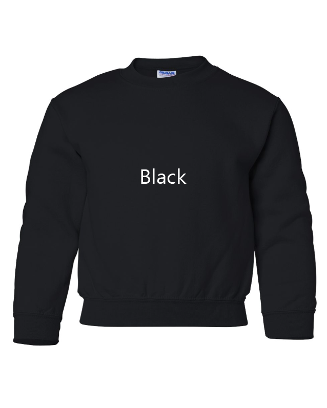 Nike Goku Black Embroidered YOUTH Sweatshirt Kids Boy Girl Unisex Crewneck Super Saiyan Rose Dragon Ball