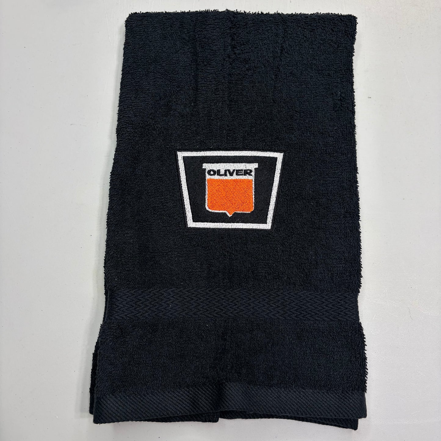Oliver Tractor Towels Embroidered Hand Towel Bathroom Home Decor Oliver Shield Keystone Farmlife